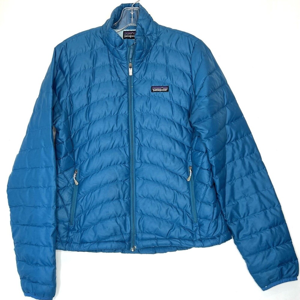 Patagonia Down Puffer Jacket Women’s Medium Blue